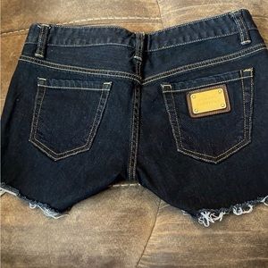 Armani exchange Jean shorts size 4